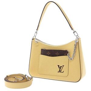 Louis Vuitton Epi Marrelle Shoulder Bag Beige